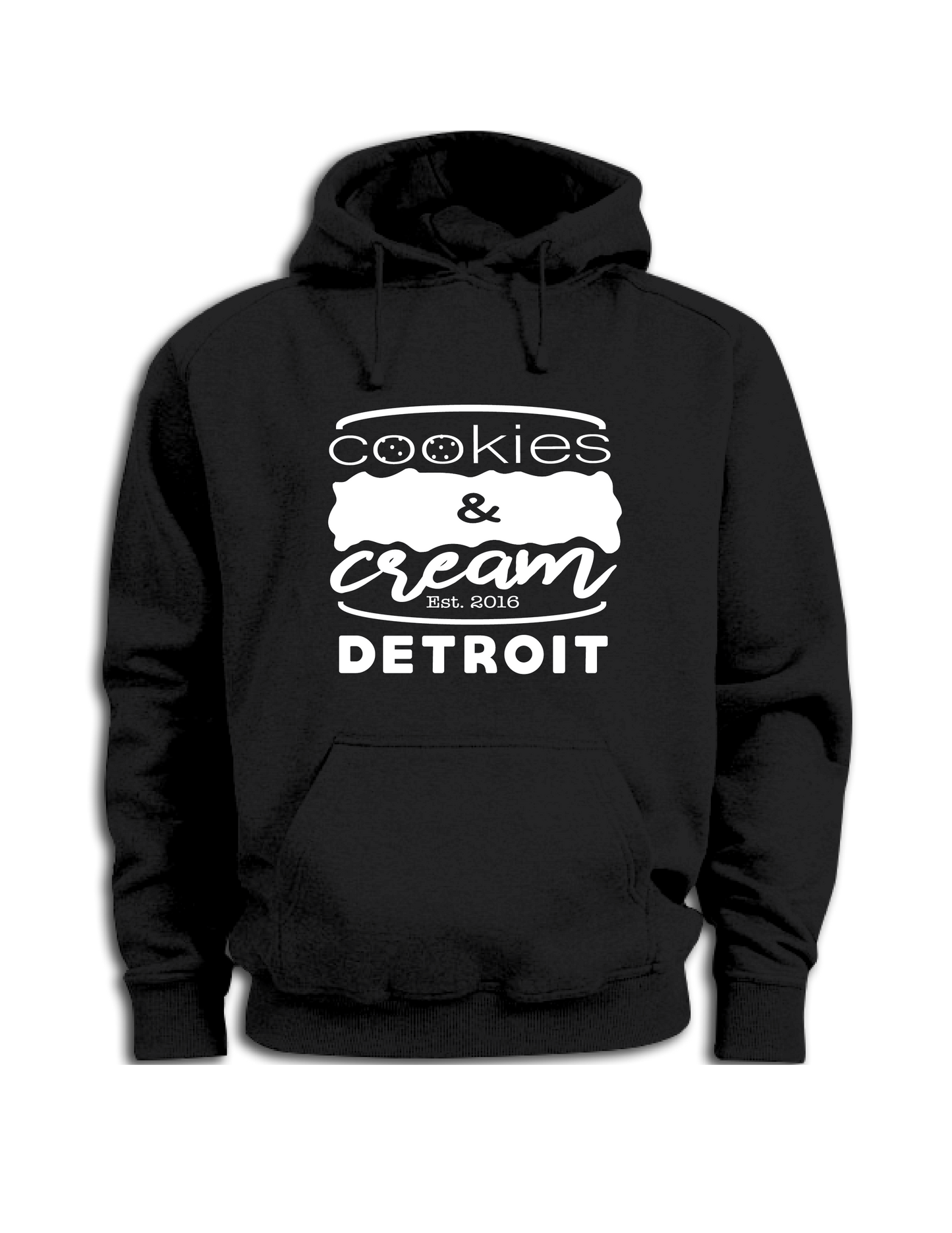 Black Cookies & Cream Hoodie